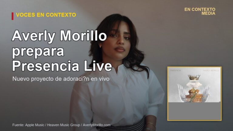 Averly Morillo y el arte oficial de Presencia Live.