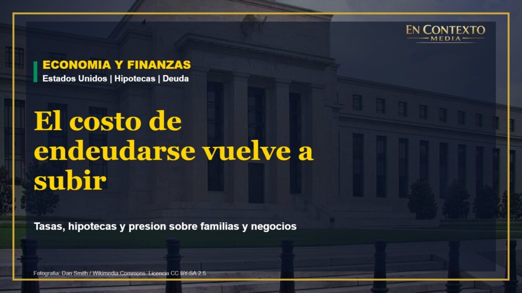 Edificio de la Reserva Federal de Estados Unidos en Washington para noticia sobre tasas, deuda e hipotecas.
