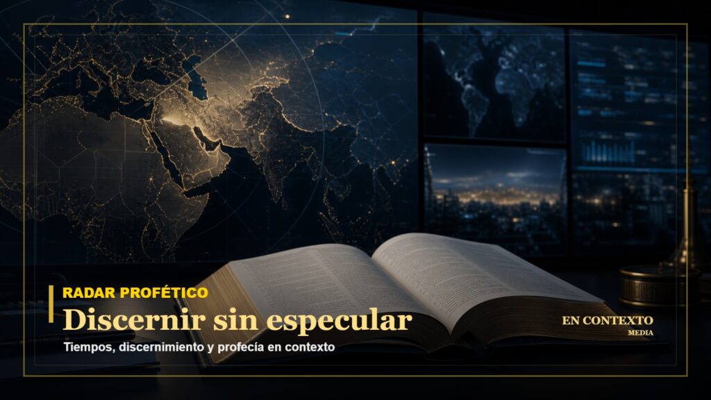 Radar Profético: discernir sin especular