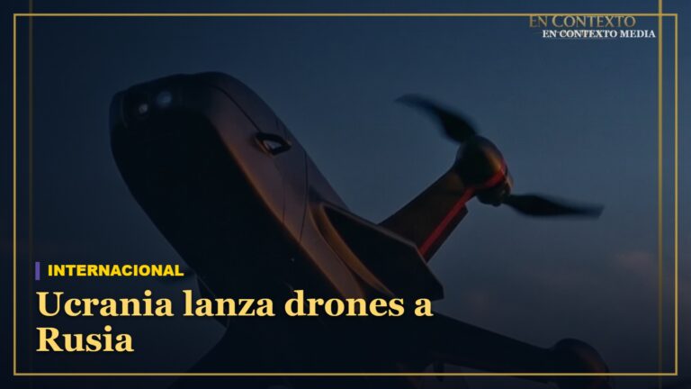 Ucrania lanza drones a Rusia