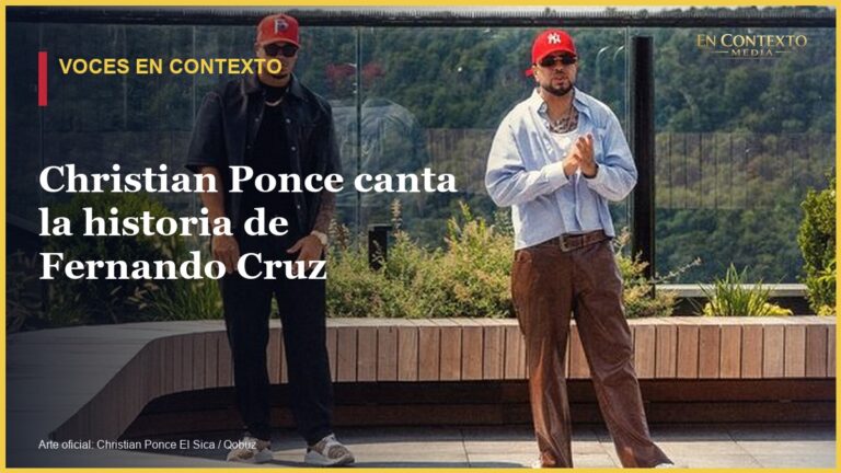 Arte oficial del sencillo Fernando Cruz de Christian Ponce.