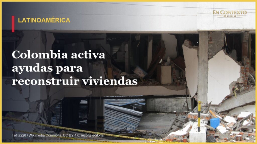 Edificios de Cali afectados por el terremoto de agosto de 2026.