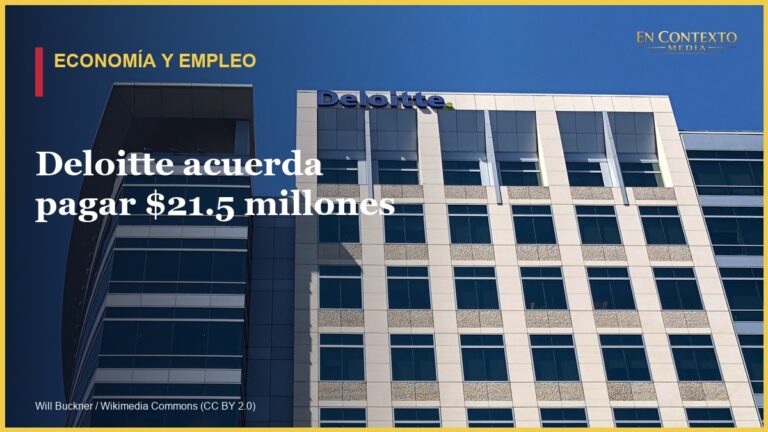 Edificio corporativo con el nombre de Deloitte en San José, California.