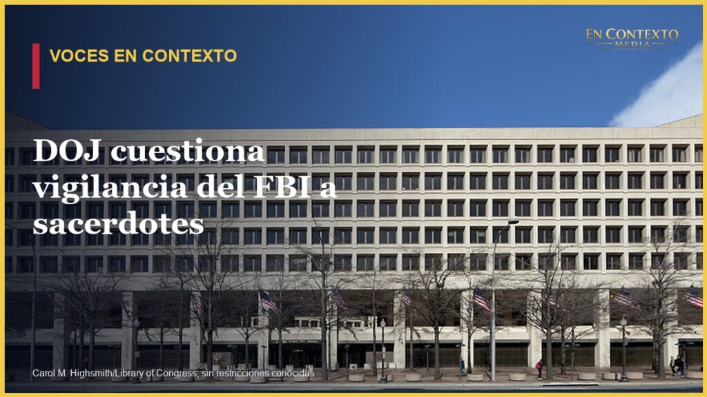 Edificio sede del FBI en Washington, fotografia de la Biblioteca del Congreso.