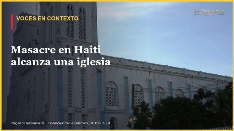 Imagen de referencia de una iglesia en Haiti; no corresponde al lugar del ataque en Kenscoff.