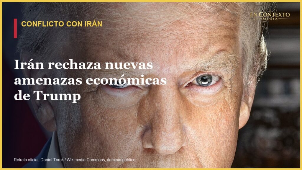 Retrato oficial del presidente de Estados Unidos, Donald Trump.