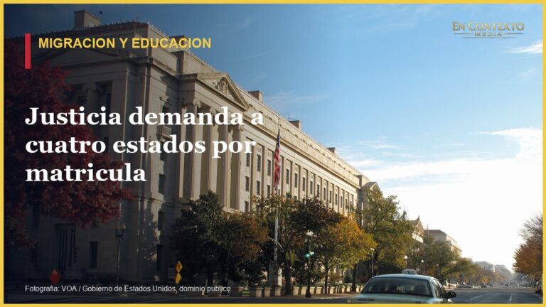 Edificio del Departamento de Justicia de Estados Unidos en Washington.