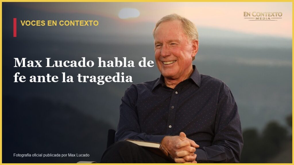 Retrato oficial del autor cristiano Max Lucado.