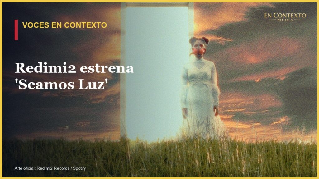 Arte oficial del sencillo Seamos Luz de Redimi2.