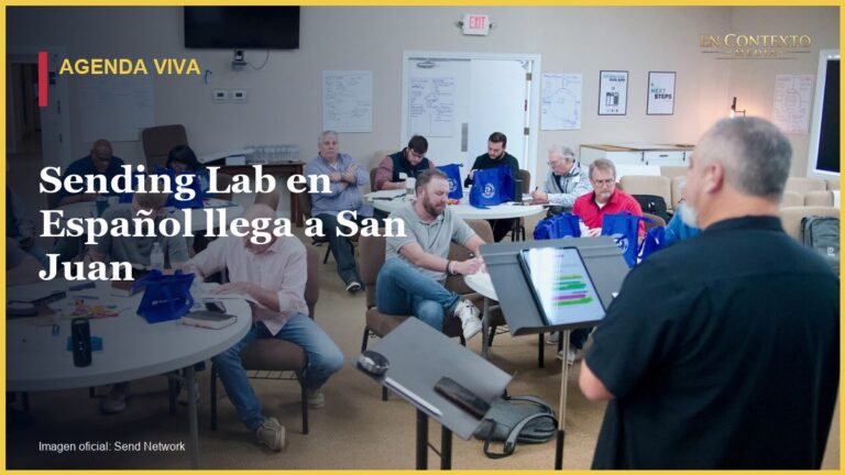 Arte oficial de Sending Lab, taller de capacitación de Send Network.