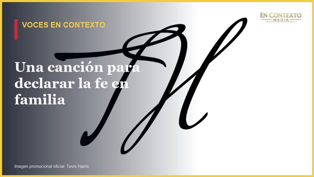 Imagen promocional oficial del cantante cristiano Tevis Harris.