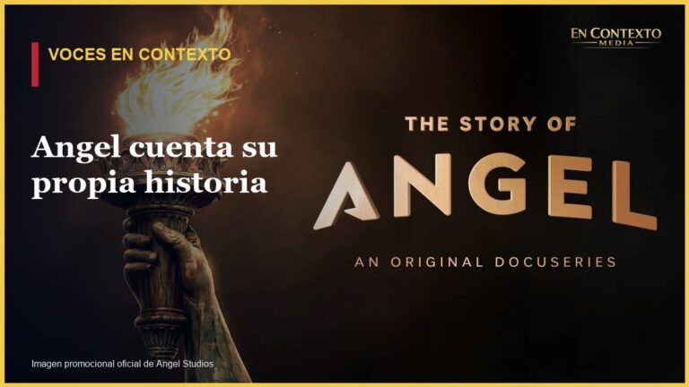 Imagen promocional oficial de la docuserie The Story of Angel.
