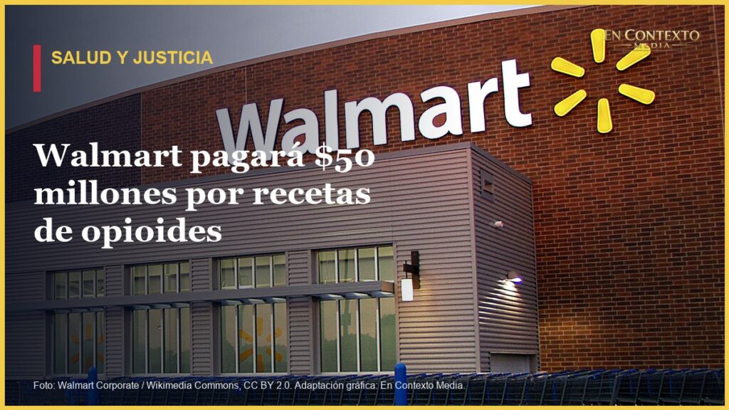 Exterior de una tienda Walmart en Estados Unidos.