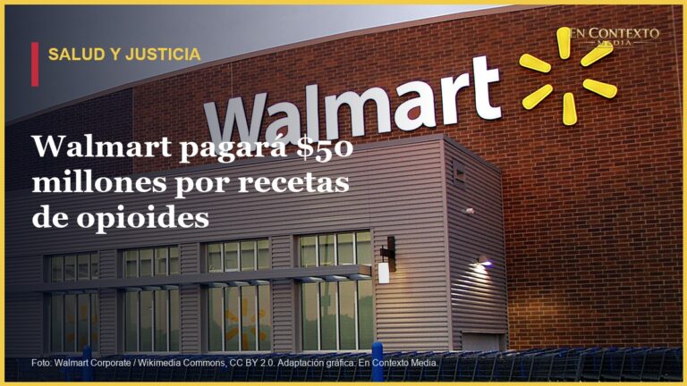 Exterior de una tienda Walmart en Estados Unidos.