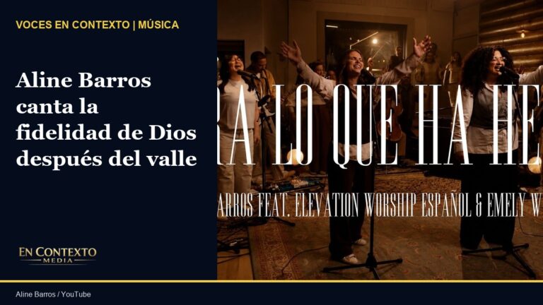 Aline Barros, Elevation Español y Emely Williams interpretan Mira Lo Que Ha Hecho Dios.