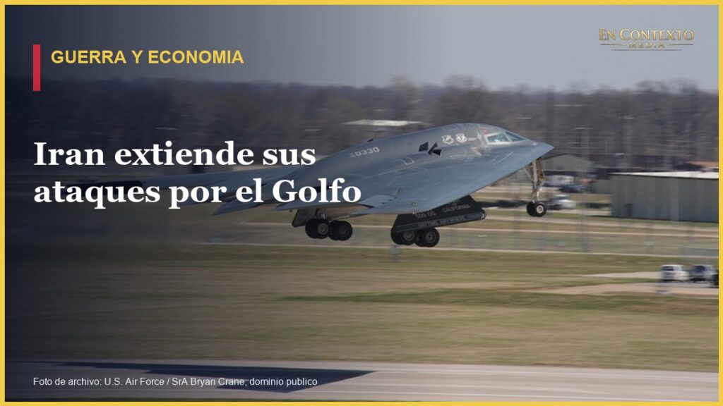 Bombardero B-2 Spirit de Estados Unidos en una fotografia de archivo.