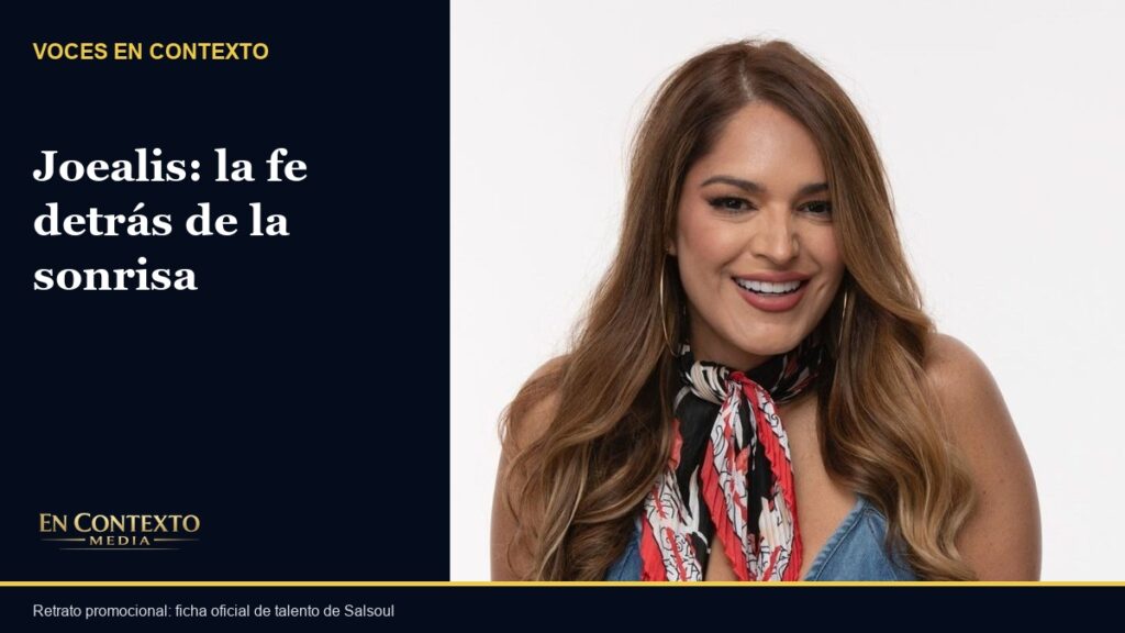 Retrato real de la actriz y comediante puertorriqueña Joealis Filippetti.