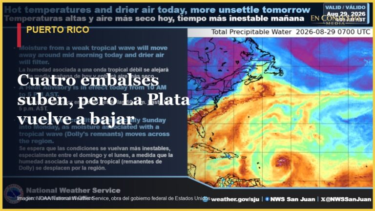 Pronóstico oficial del tiempo para Puerto Rico emitido por el Servicio Nacional de Meteorología.