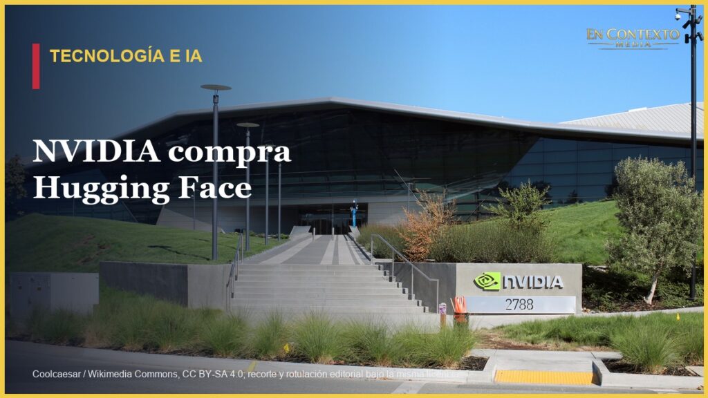 Sede de NVIDIA en Santa Clara, California, fotografiada en 2018.