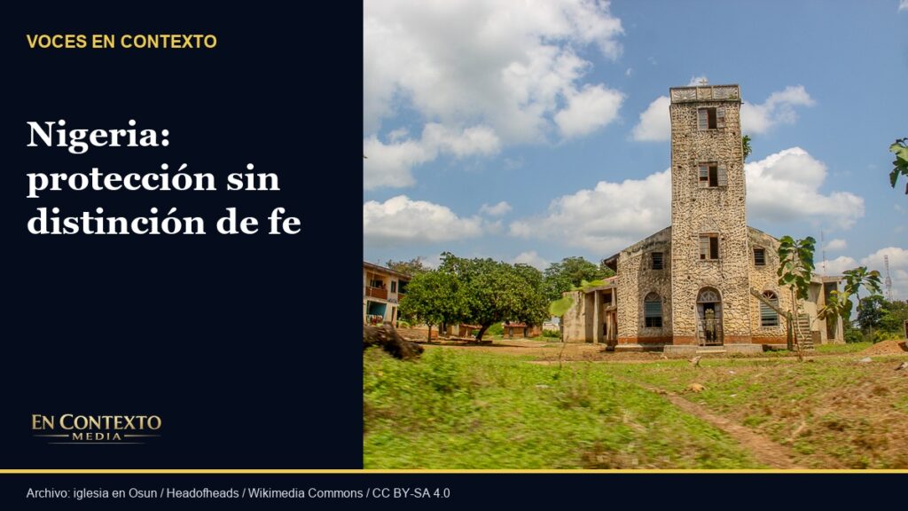 Iglesia de piedra en Osun, Nigeria; imagen de archivo ajena a los ataques descritos.