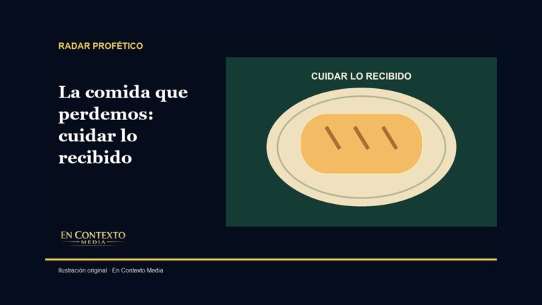 Cuidar los alimentos: Juan 6