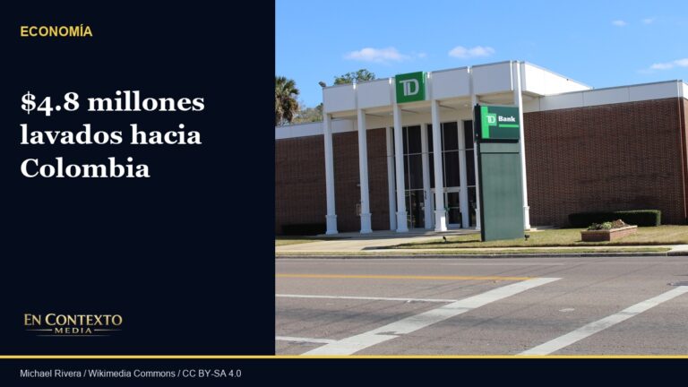 Sucursal de TD Bank en Live Oak, Florida, con el logotipo de la institución en la fachada.